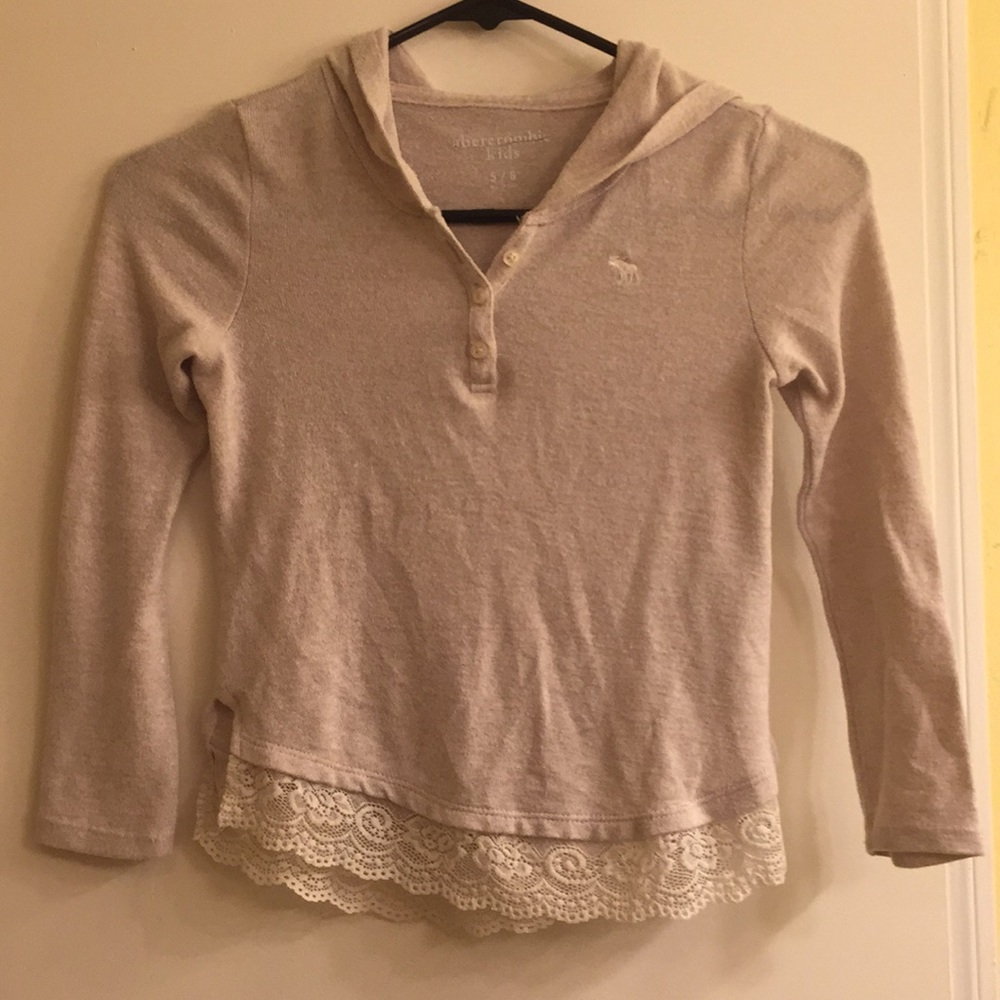 Girls 5/6 Abercrombie Kids Long Sleeve Sweater